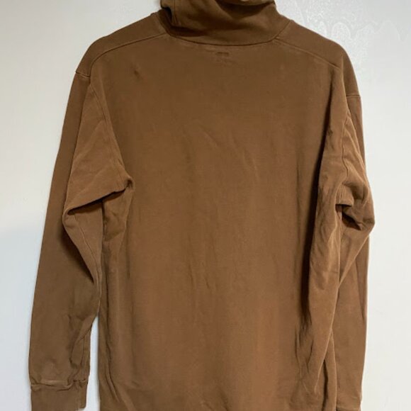 UNIQLO Long-Sleeve Turtleneck Women's Brown Shirt Size L - Picture 5 of 10